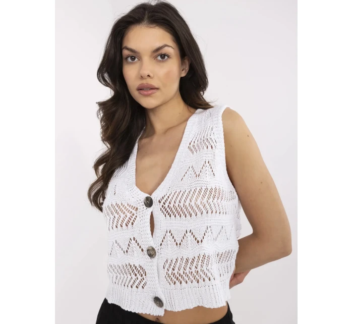 Jumper D93076J90849A biely