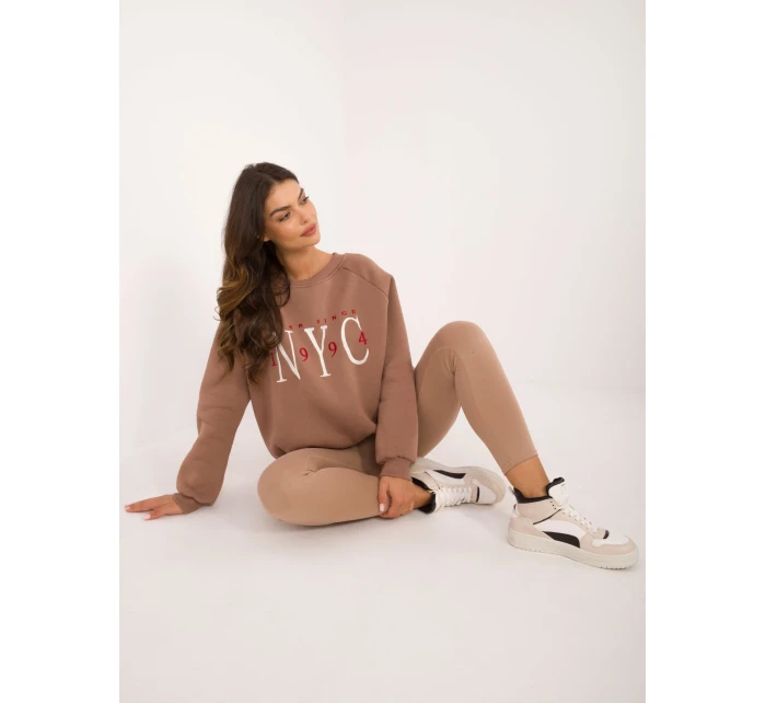 Mikina EM BL 857.88 hnedá