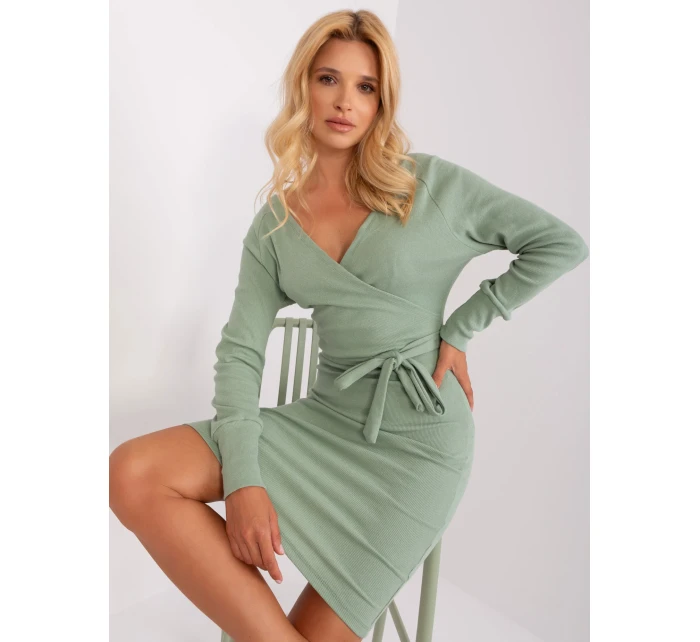 Šaty RV SK 5297.23P pistácie