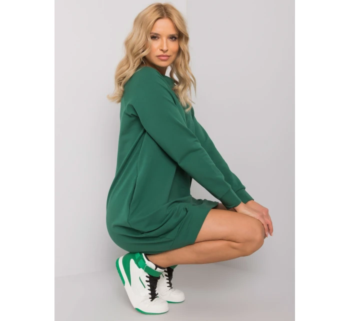 Šaty RV TU 5184.93P tmavo zelené Šaty RV TU 5184.93P tmavo zelené