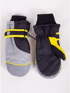 Detské zimné lyžiarske rukavice Yoclub REN-0218C-A110 Grey