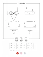 Košieľka picantiny chemise - Obsessive