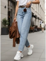 Dámské džíny střihu s páskem Dstreet model 21996312 - FashionStreet