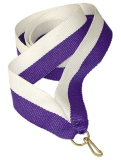 Stuha 22 mm - biela a modrá