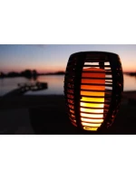 SOLÁRNA LAMPA TANCUJÚCE PLAMENE 10X10X79CM 36 LED