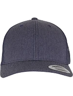 6 panelová vintage kšiltovka heather navy model 22537210 - Flexfit 6 panelová vintage kšiltovka heather navy model 22537210 - Flexfit