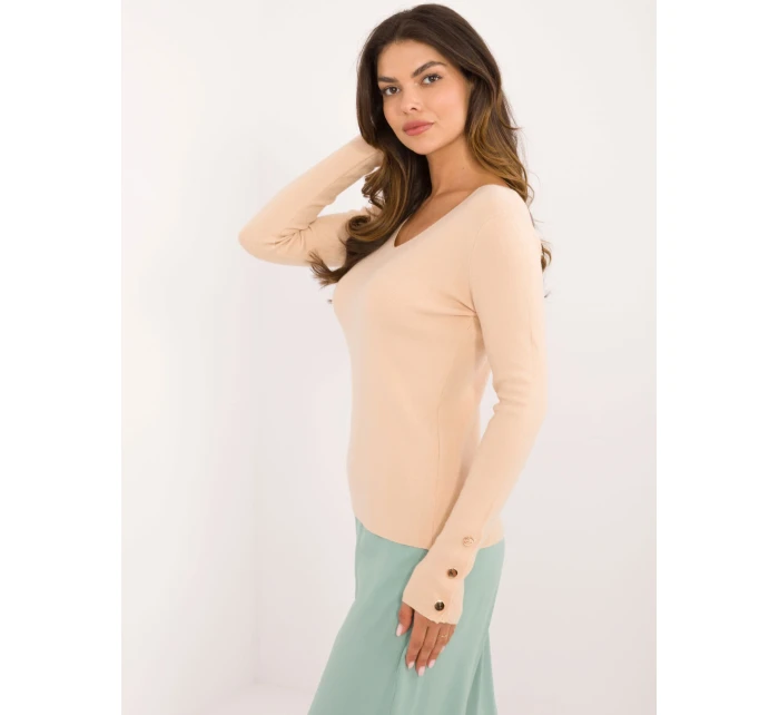 Jumper AT SW 2334.91 béžový Jumper AT SW 2334.91 béžový