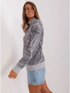 Sweter AT SW model 18895531 szary - FPrice