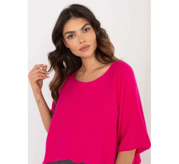 Sveter IT SW 0811.88P fuchsiový