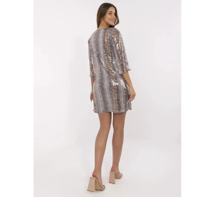 Šaty LK SK 509940.55 dark lilac