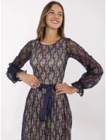 Šaty LK SK 509941.70P tmavomodré