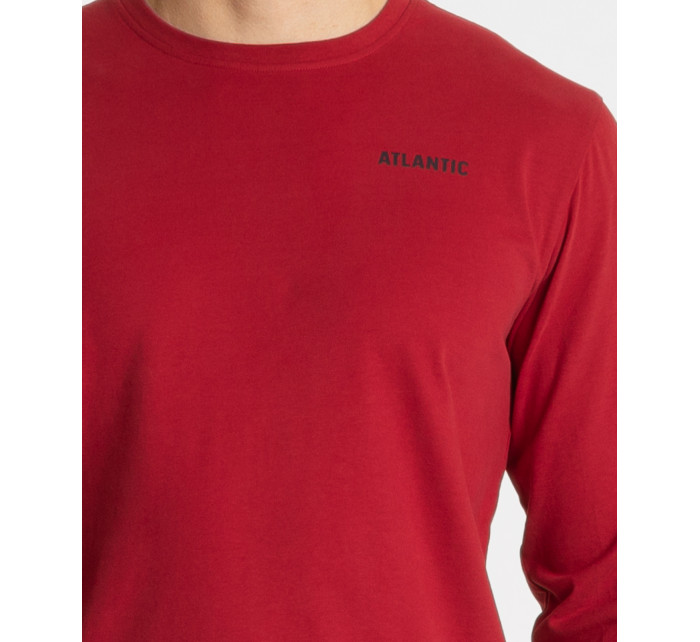 Pánske pyžamo ATLANTIC - čierne/červené