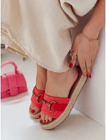 Dámské žabky červené model 22353076 - FashionStreet Dámské žabky červené model 22353076 - FashionStreet