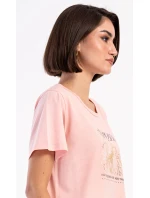 Dámske domáce šaty Michaela s krátkym rukávom Dámske domáce šaty Michaela s krátkym rukávom