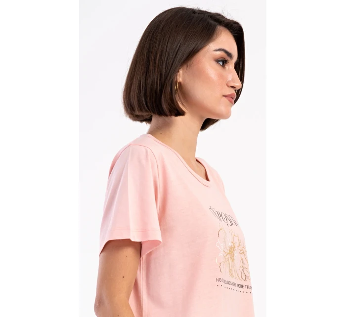 Dámske domáce šaty Michaela s krátkym rukávom Dámske domáce šaty Michaela s krátkym rukávom