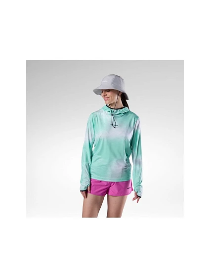 Dámska mikina ROSSIGNOL W Westweg Sun Hoodie, zelená