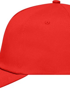 Daiber MB 1 – 5-panelová reklamná čiapka s výstužou 03.0001 signal red
