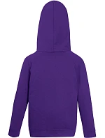 Fruit of the Loom Kids Lightweight Hooded Sweat Detská mikina s kapucňou 16.2.2009 fialová