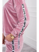 Love model 21753124 set tmavě pudrově růžový - K-Fashion