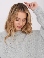 Sweter CH SW model 21782381 szary - FPrice Sweter CH SW model 21782381 szary - FPrice