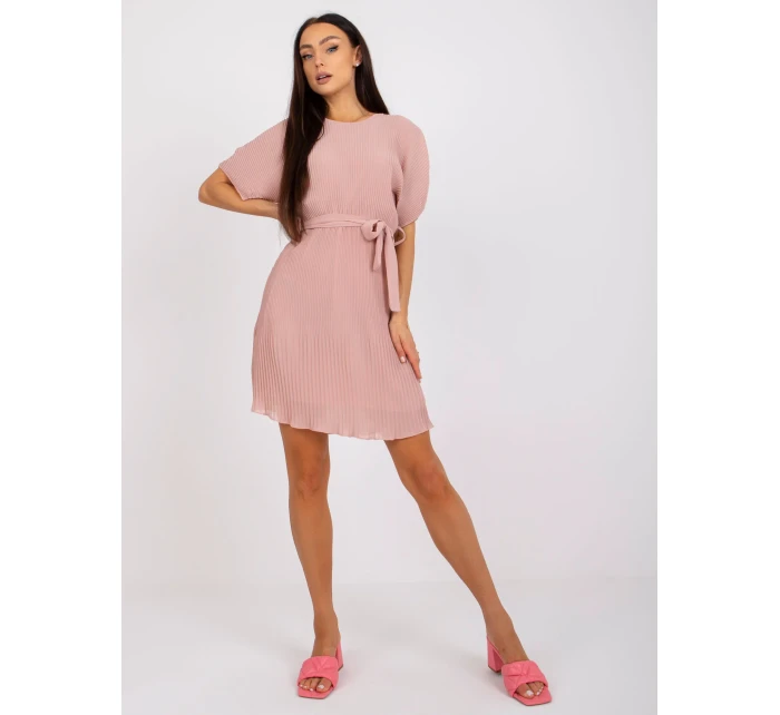 Šaty DHJ SK 9651 1.20 svetlo ružová