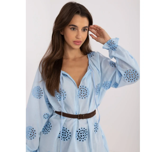 Blúzka LK BZ 509747.80 svetlomodrá Blúzka LK BZ 509747.80 svetlomodrá
