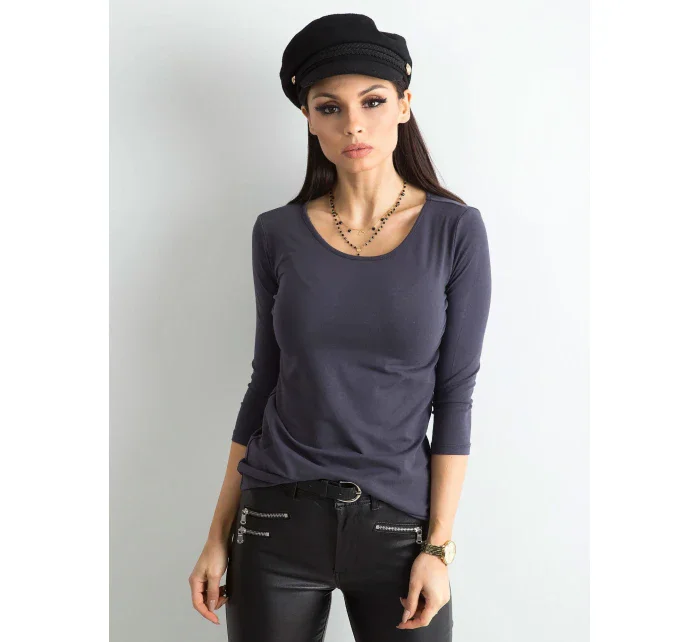 Blúzka RV BZ 4690.70 grafitová Blúzka RV BZ 4690.70 grafitová