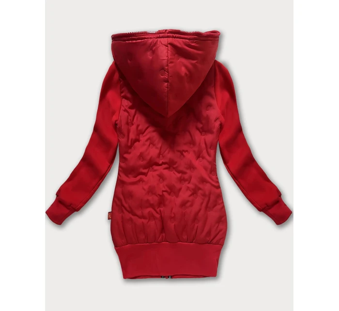 Červená dámská s kapucí model 21240198 - LHD