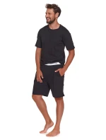 Pánske pyžamo 4332 čierne - Doctornap