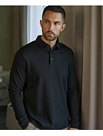 TJ 1442 Pima polo s dlouhým rukávem model 22464899 navy - Tee Jays