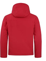 Padded Hooded Softshell Men Pánská zateplená softshellová bunda s kapucí model 22454925 red - Clique