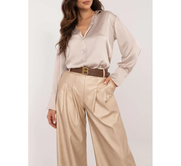 Spodnie DHJ SP model 20606098 beżowy - FPrice