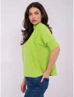 Jumper MI SW 0512.77 limetkovo zelený