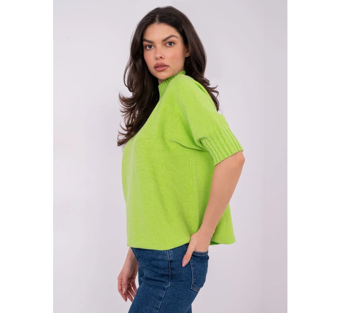 Jumper MI SW 0512.77 limetkovo zelený