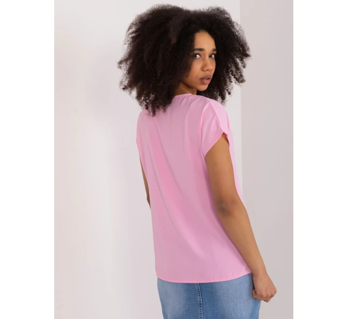 Blúzka RV BZ 9645.28X svetlo ružová