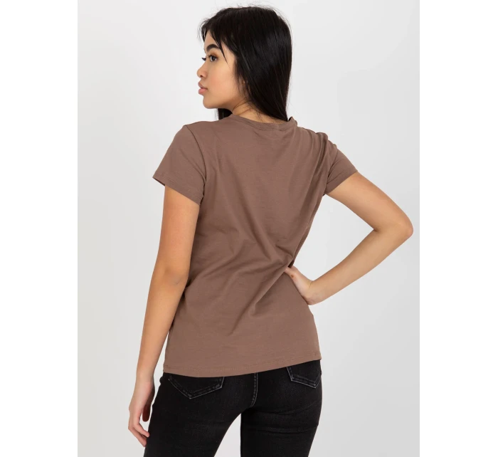 Dámske tričko RV TS 4623.40 hnedá