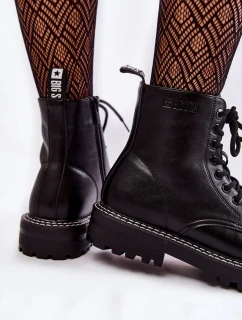 Dámske topánky na platforme Big Star KK274538 Black