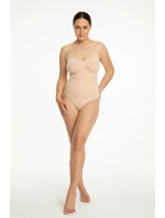 Dámske zoštíhľujúce body bez švov 421 Beige - Julimex