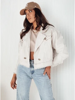 Dámská džínová bunda light beige Dstreet model 21972707 - FashionStreet