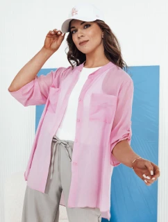 Dámské tričko růžové model 21976262 - Dstreet