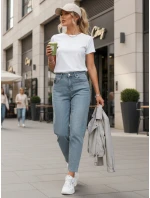 Dámské džíny mom fit s vysokým pasem modré Dstreet model 21996028 - FashionStreet Dámské džíny mom fit s vysokým pasem modré Dstreet model 21996028 - FashionStreet