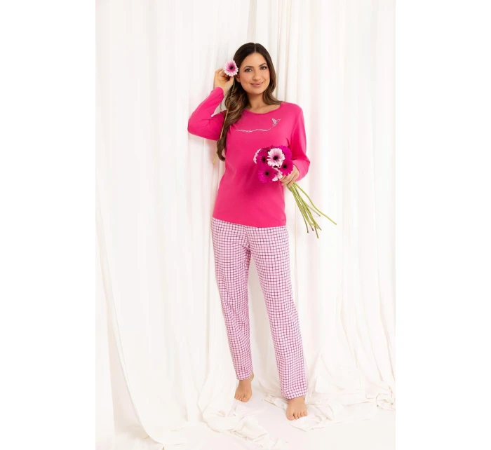 Regina 714 long/r 2XL-3XL Z25/26 dámske pyžamo