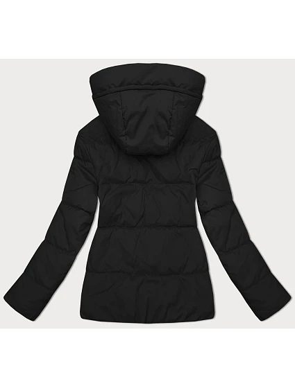 oboustranná dámská krátká bunda s kapucí model 21442153 - J.STYLE