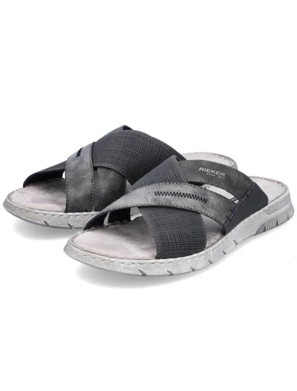 Pohodlné žabky M model 19373050 grey - Rieker