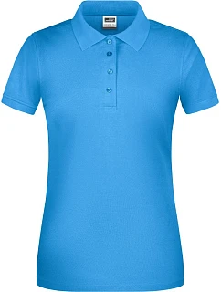 JN Dámské pracovní bio piqué polo 02.0 aqua model 22529550 - Daiber
