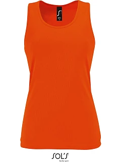SOL'S Sporty TT Women Dámske športové tielko 25.2117 neónovo oranžové