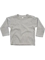 Babybugz BZ 11 Detské tričko s dlhým rukávom 71.0011 melírovaná sivá Babybugz BZ 11 Detské tričko s dlhým rukávom 71.0011 melírovaná sivá