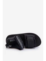 Damskie Sandały Na Rzepy Big Star LL274784 Czarne