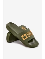 Klapki Męskie Big Star SS174360 Zielone