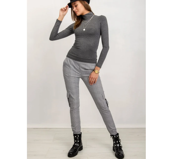 Blúzka RV BZ 5210.19 tmavo šedá